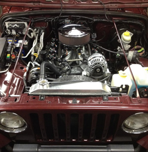 Pro-M Racing Racing Announces Their Jeep TJ V8 Conversion EFI System