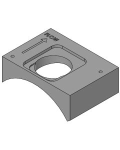 Drop-In Sensor Weld-On Flange - Steel